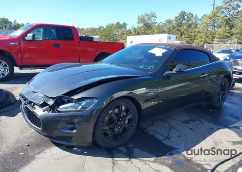 2013 Maserati Granturismo из США, поврежденный, VIN ZAM45MMA1D0067267